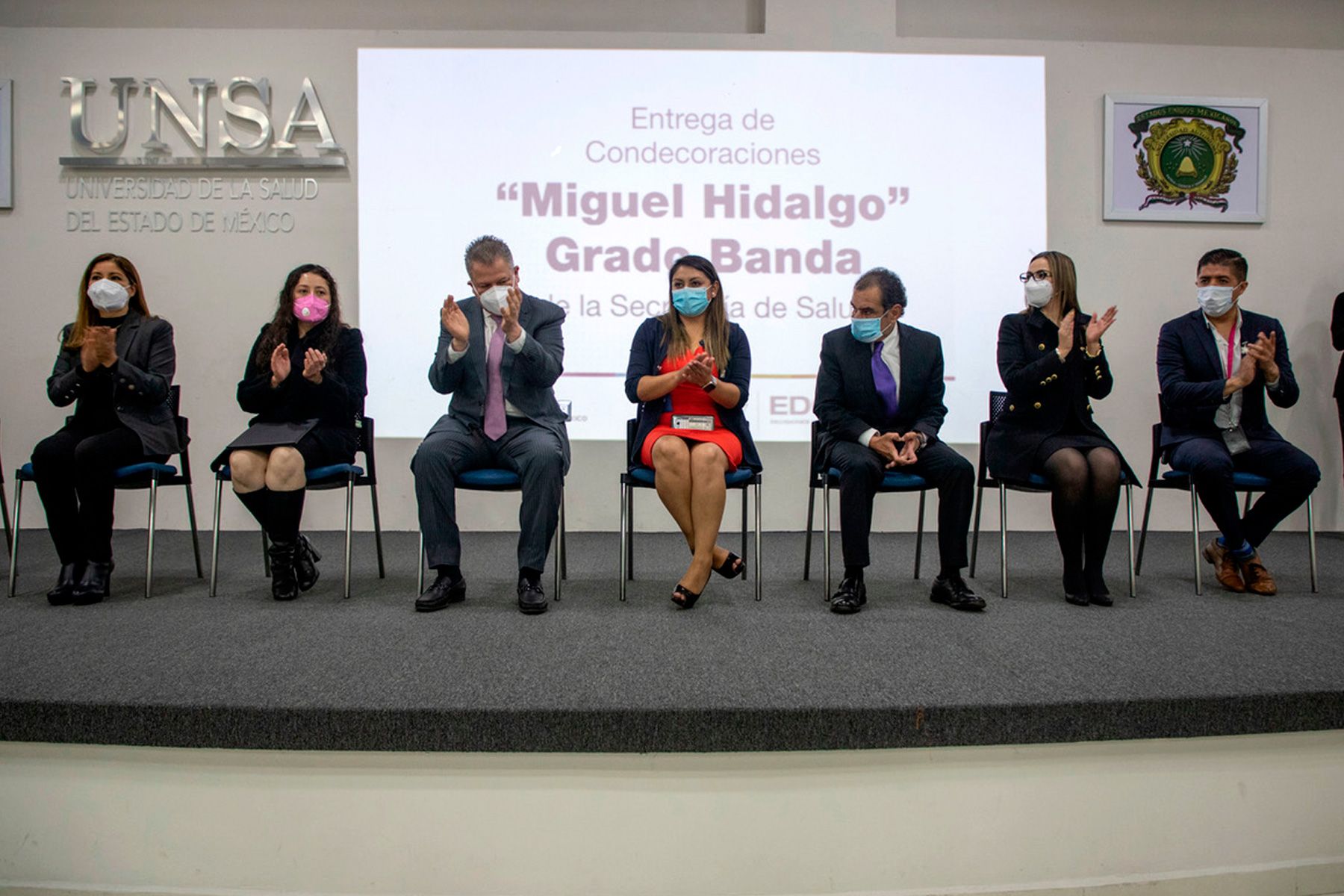 UNSA - Condecoración Miguel Hidalgo ISEM